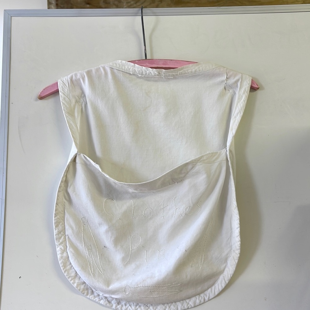 Vintage clothespin bag